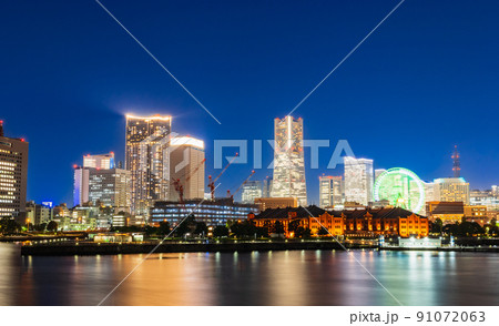 横浜ベイエリア 夜景 横浜ベイエリア 夜景 91072063