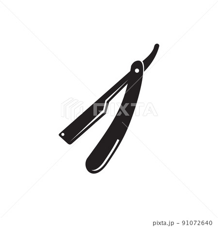 Shaver knife razor icon logo design 91072640
