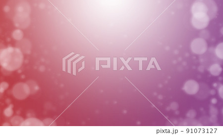 背景　4k　バックイメージ　赤　レッド　水玉　玉　泡　バーチャル背景　仮想世界　メタバース　ピンク 91073127