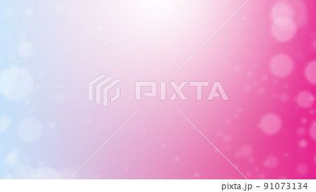 背景　4k　バックイメージ　赤　レッド　水玉　玉　泡　バーチャル背景　仮想世界　メタバース　ピンク 91073134