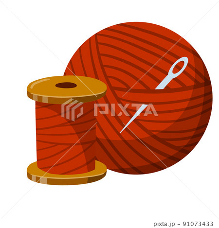 Embroidery and needle. 91073433