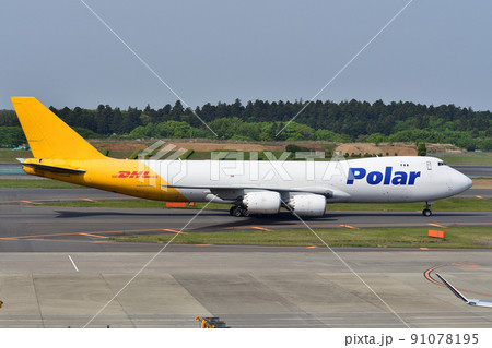 DHLの貨物機 B747-400F 91078195