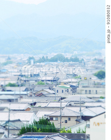 街並　チルトシフト　 91080032