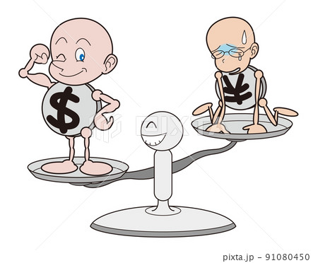 円安ドル高。昔と違うよね…？ 91080450