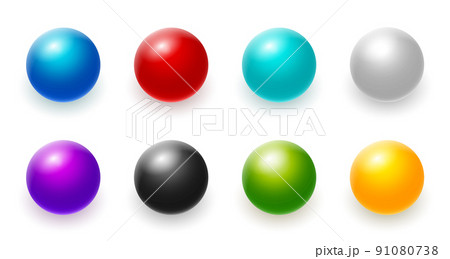 Rainbow 3d ball blue red sphere yellow vector isolated color circle bubble icon Rainbow 3d ball blue red sphere yellow vector isolated color circle bubble icon 91080738