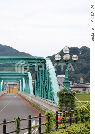 福島　福島市　大正生まれの松齢橋 91082024