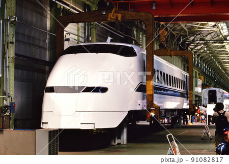 2003年 JR東海浜松工場にて 300系先頭車 2003年 JR東海浜松工場にて 300系先頭車 91082817