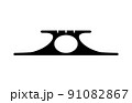 日本の家紋三味駒 91082867
