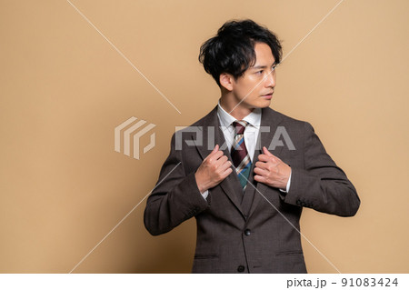 男性　ビューティー　美容　スーツ　メンズビューティー　スキンケア 91083424