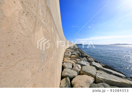 済州島 ビーチ 海水浴場 91084353