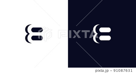 Unique and modern number 8 logo design 1 91087631