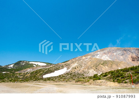 一切経山　登山道 91087993