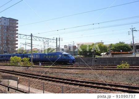西鉄名島駅から見るソニック 91090737