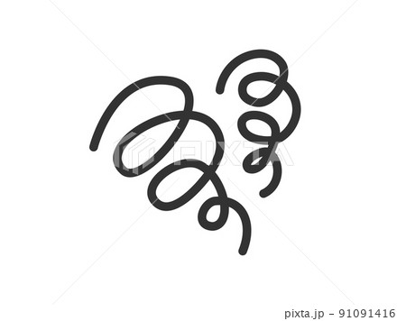 モヤモヤの悩みアイコンのイラストのイラスト素材