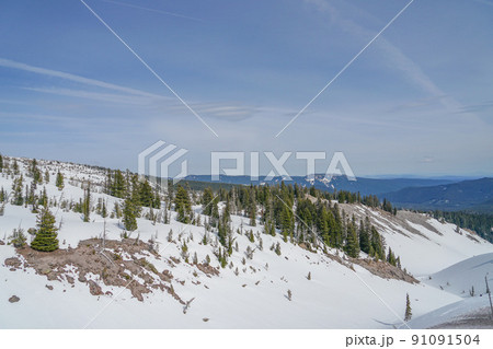 ティンバーラインロッジからの風景 ティンバーラインロッジからの風景 91091504