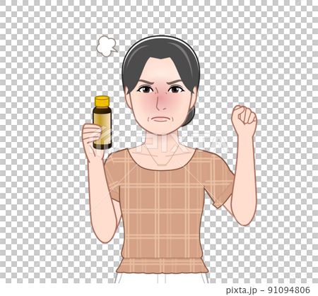 A woman with an energy drink A woman with an energy drink 91094806
