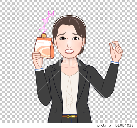 Women with dietary supplements 91094835
