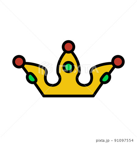 Party Crown Icon Party Crown Icon 91097554