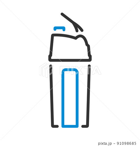 Icon Of Fitness Bottle 91098685