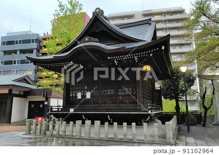 新宿熊野神社の神楽殿【東京都新宿区】 91102964