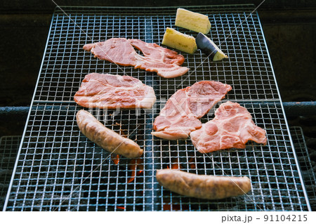 【BBQ】バーベキュー(肉・野菜・ソーセージ) 【BBQ】バーベキュー(肉・野菜・ソーセージ) 91104215
