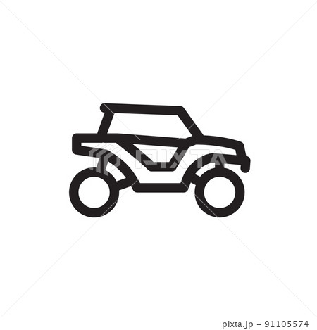 utv or sxs line icon utv or sxs line icon 91105574