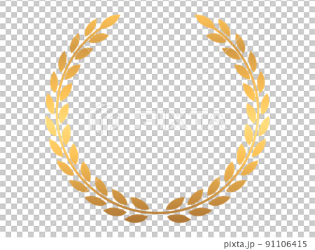 金の月桂樹フレーム 91106415