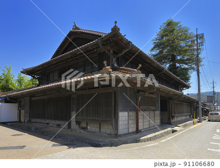 智頭の町並み　智頭宿（鳥取県八頭郡智頭町） 91106680