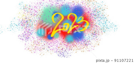 2023 New year banner 91107221