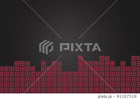 背景素材　和柄 91107519