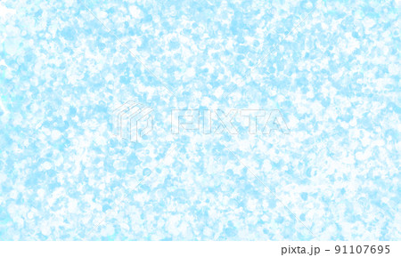 玉ボケがきれいな水色の光のパーティクル素材 玉ボケがきれいな水色の光のパーティクル素材 91107695