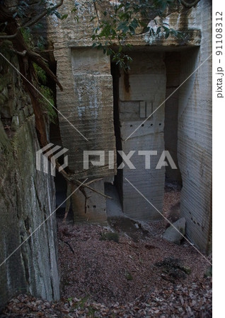 群馬県 藪塚 石切り場跡 91108312