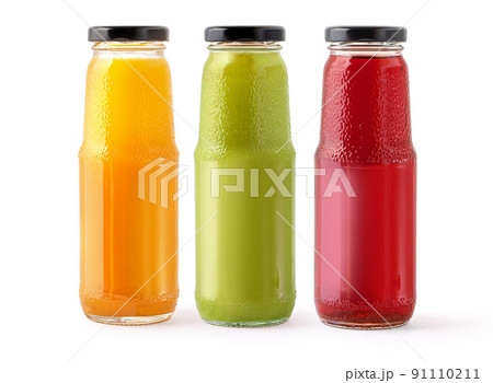 glass jar juice bottles with lid 91110211