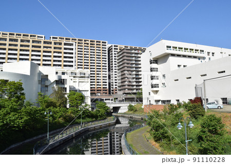 大阪市住之江区 咲洲の住宅街 大阪市住之江区 咲洲の住宅街 91110228