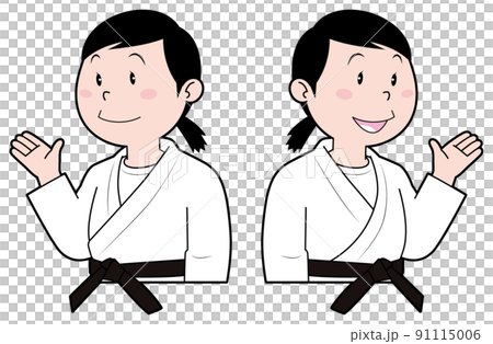 Female judoka Female judoka 91115006