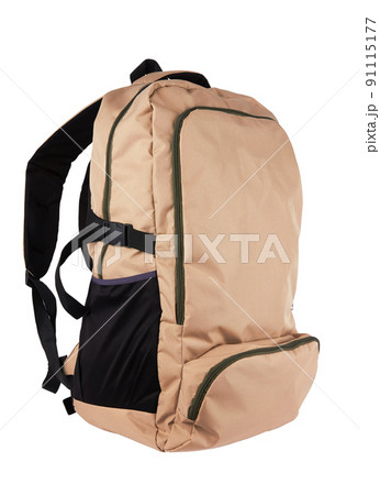 Camouflage backpack on white 91115177