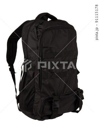 Camouflage backpack on white 91115178