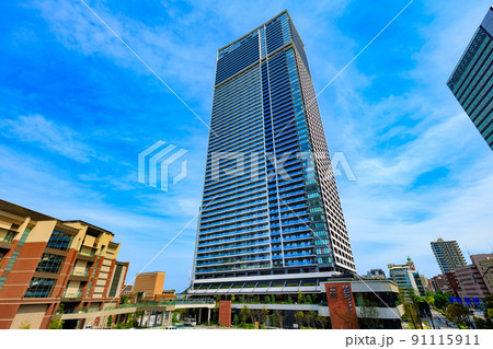神奈川県 横浜市 中区北仲通の都市風景 ザ・タワー横浜北仲 神奈川県 横浜市 中区北仲通の都市風景 ザ・タワー横浜北仲 91115911