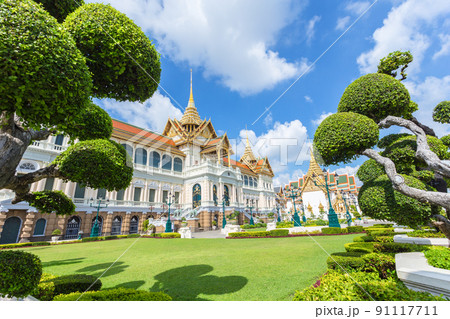 Royal grand palace temple emerald architecture at bangkok, Thailand Royal grand palace temple emerald architecture at bangkok, Thailand 91117711