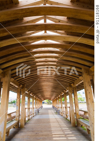 日南市 木造の橋「夢見橋」 日南市 木造の橋「夢見橋」 91118168