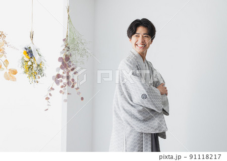 成人式 男性 紋付袴 成人式 男性 紋付袴 91118217