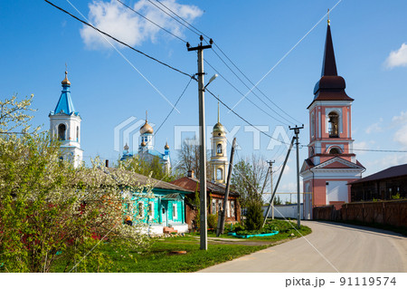 Bell tower of Monastery and Nativity of Virgin Church, Belyov 91119574