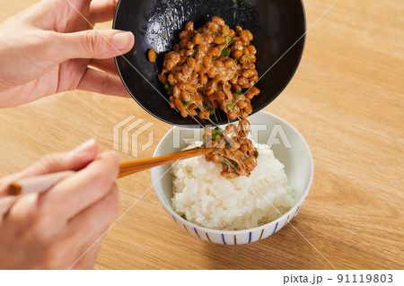 日本食イメージ　　納豆 91119803