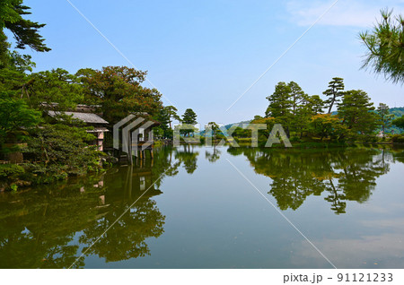 兼六園 霞ヶ池 内橋亭 金沢市 兼六園 霞ヶ池 内橋亭 金沢市 91121233