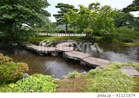 兼六園 雁行橋 金沢市 兼六園 雁行橋 金沢市 91121874