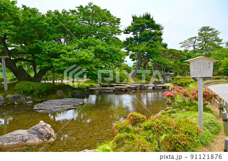兼六園　雁行橋　金沢市 91121876