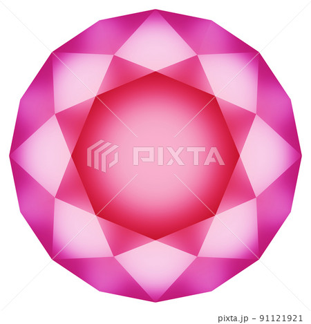 colorful diamond top view 91121921