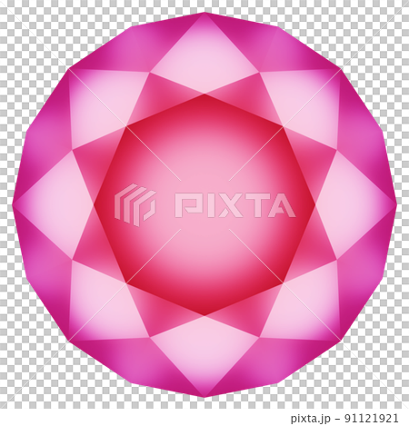 colorful diamond top view 91121921