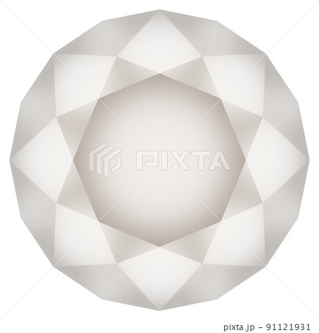 colorful diamond top view 91121931