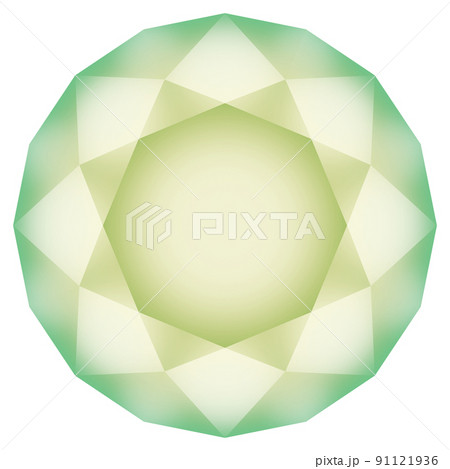 colorful diamond top view 91121936